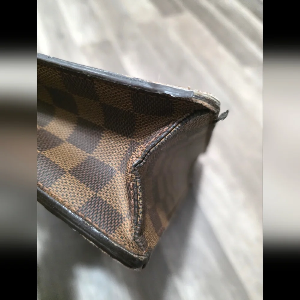 Louis Vuitton Vintage 1998 Altona Damier Ebene Bag Briefcase Classy y2k laptop